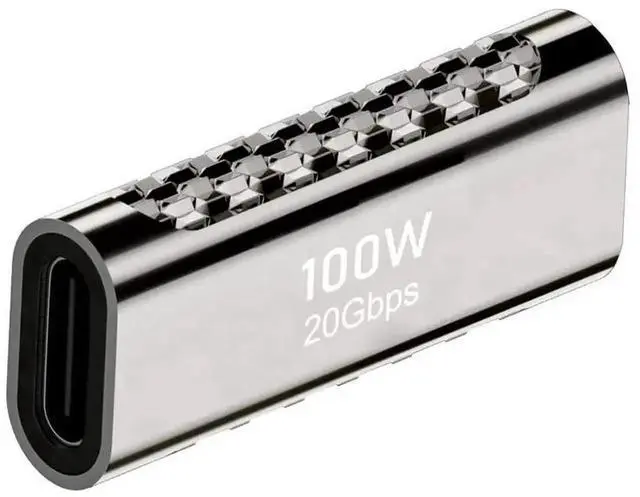Main image of WRIARICH USB4 Type-C Female to Female Coupler, 100W 20Gbps 8K Video Extension Adapter