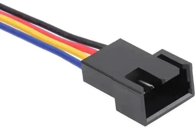 Main image of WRIARICH 17.5cm 5Pin to 4Pin CPU Fan Extension Splitter Cable, 4-Wire CPU Cooler Fan Adapter Cord