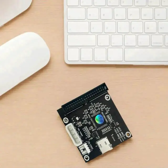 Alt view image 3 of 3 - WRIARICH TF Micro SD to 3.5 Inch IDE 40PIN Adapter Card, SD Memory Card to IDE Hard Disk Drive Converter for Desktop & Laptop IDE Device Replacement