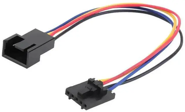 Alt view image 3 of 3 - WRIARICH 5Pin to 4Pin Fan Adapter Extension Cable, PC Cooling Fan Converter Cord