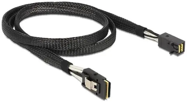 Alt view image 4 of 7 - WRIARICH 50cm Internal Mini SAS SFF-8087 to SFF-8643 HD RAID Cable Server Hard Drive Data Cable