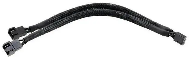 Alt view image 3 of 3 - WRIARICH 30cm 4-Pin PWM Case & CPU Fan Extension Cable for Motherboard