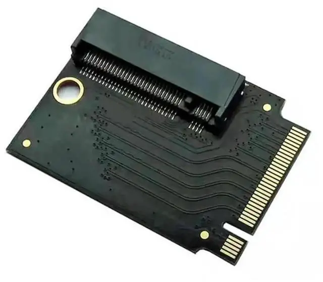 Alt view image 3 of 4 - WRIARICH 1PC M.2 NVMe 2230 to 2280 Adapter Card, Black PCB 90-Degree Transfer Board Specially for ROG Ally Handheld Console