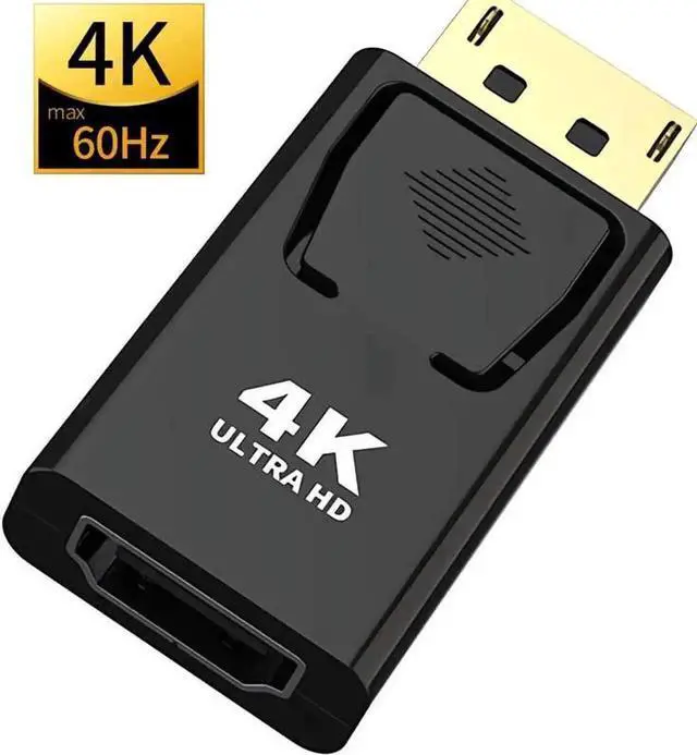 Main image of WRIARICH 5-Pack CableCreation DP 1.4 to HDMI Adapter, Gold-Plated Male to Female Converter Supports 4K & 3D, Black