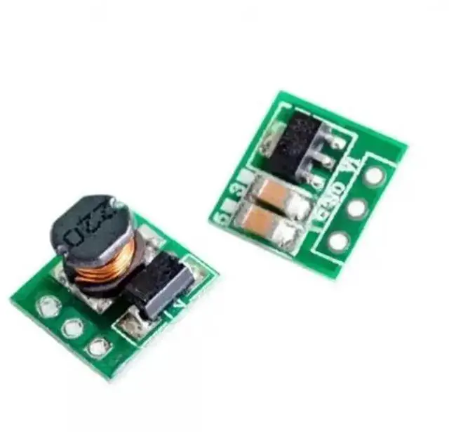 Main image of WRIARICH 5Pcs DC-DC Boost Converter Module, 0.9V-5V to Fixed 5V Step Up Voltage Regulator Board