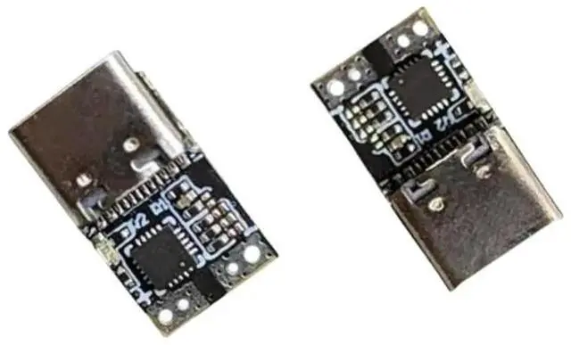 Alt view image 2 of 2 - WRIARICH PD2.0 PD3.0 Decoy Trigger Module, USB-C to DC Fast Charge Voltage Detector, Convert Laptop Power Supply to Type-C for Radiator & DC Equipment