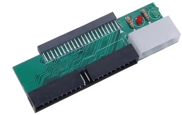 Alt view image 3 of 3 - WRIARICH 44Pin 2.5 Inch IDE to 3.5 Inch IDE HDD Adapter Riser Card, Laptop 2.5" IDE Hard Disk Drive Converter with 4Pin Power Connector for Desktop PC IDE Hard Drives