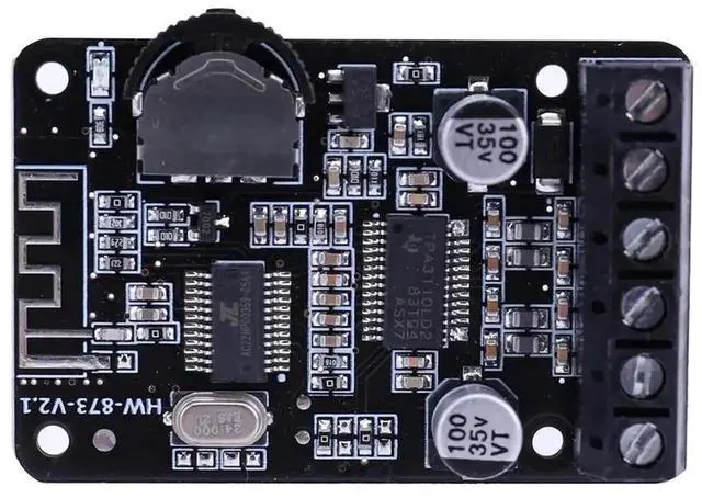 Main image of WRIARICH Bluetooth-compatible Digital Audio Amplifier Board, 10W/15W/20W Stereo Amp Module, DC 8V-24V Wide Voltage DIY Sound Board