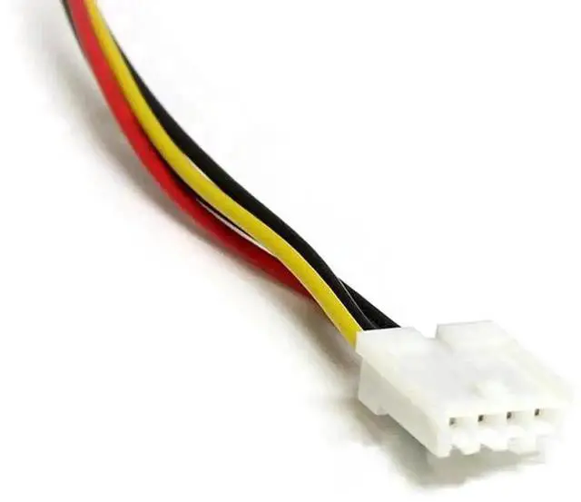 Alt view image 5 of 6 - WRIARICH Big 4 Pin IDE Molex to Dual Small 4 Pin FDD Power Splitter Cable, IDE to Floppy Drive Power Adapter Cord 20cm, 5PCS