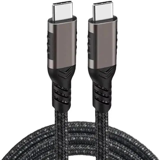 Main image of WRIARICH USB-C 3.2 Gen 2 Nylon Braided Cable, 20Gbps 100W PD Fast Charging VR Link Cord for MacBook Pro, iPad Pro, Galaxy S24, Quest 1/2