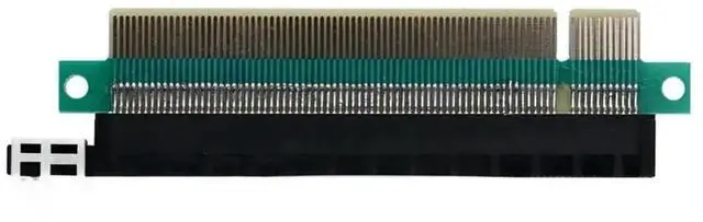 Main image of WRIARICH 90°/180° PCIe X16 Male to Female Riser Adapter Card, PCI Express X16 Slot Protection Extender for 1U & 2U Server Chassis