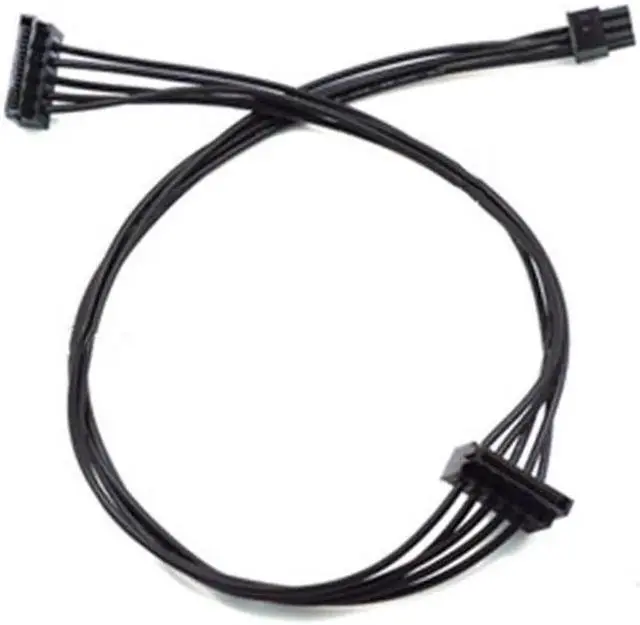 Main image of WRIARICH Mini 6 Pin to Dual SATA Power Cable Compatible with Dell 3668 3667 3650 for HDD SSD