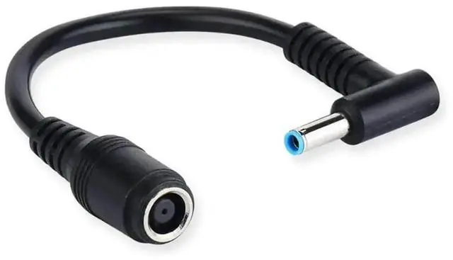 Main image of WRIARICH 7.4x5.0mm Female to 4.5x3.0mm Male DC Power Tip Adapter, Laptop Charger Connector Compatible with HP Stream, Spectre, Pavilion, Elitebook, Split & Chromebook