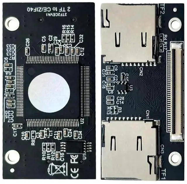 Alt view image 2 of 3 - WRIARICH TF Micro SD PCB Adapter to CE ZIF SSD Interface Card, for PC, Industrial Devices & POS Terminals