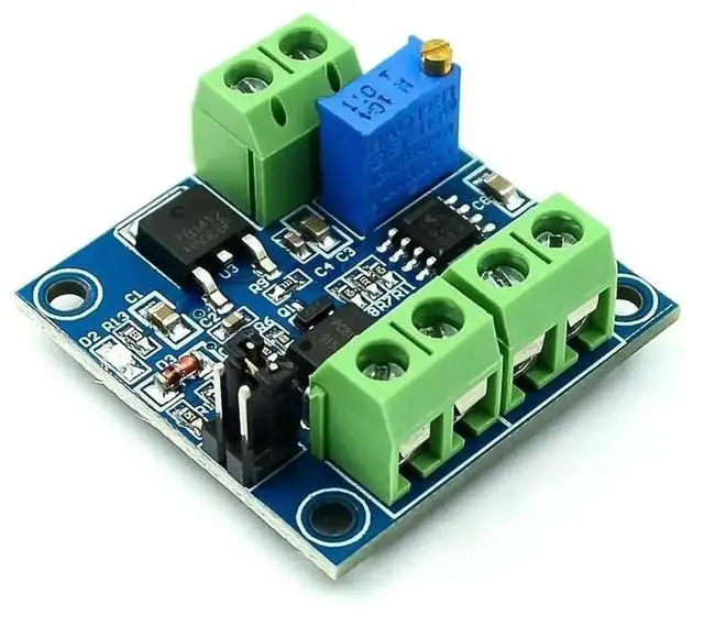 Alt view image 3 of 3 - WRIARICH PWM to 0-10V Voltage Converter Module, Digital PWM to Analog Signal Conversion Board for PLC & MCU