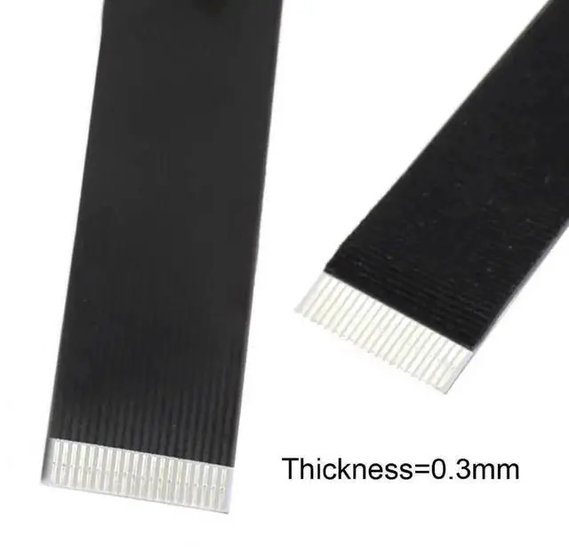 Alt view image 2 of 7 - WRIARICH 0.5M Flat Ribbon USB2.0 Male to Male Flex Cable, Slim Flexible USB 2.0 Data & Charging Extension Cord