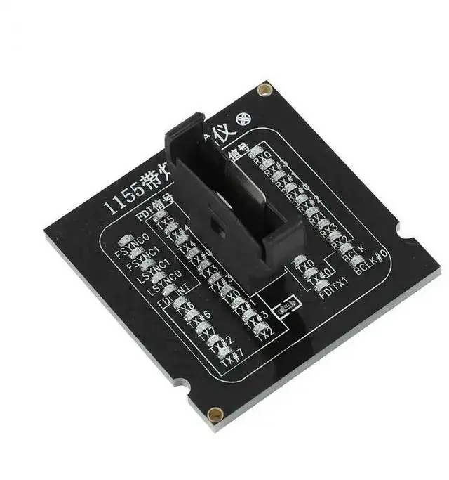 Alt view image 4 of 4 - WRIARICH LGA 1155 CPU Socket Tester, LED Indicator Motherboard Diagnostic Test Card for Intel 1155 Desktop Motherboard Repair Tool
