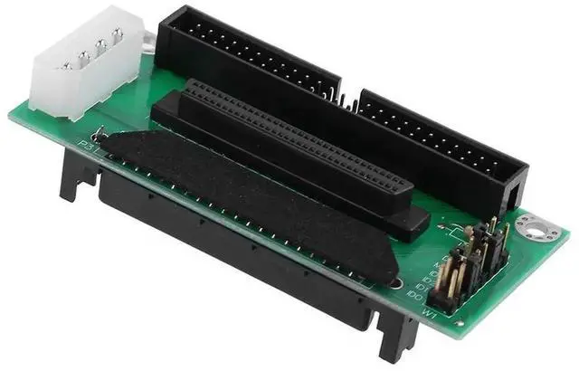 Main image of WRIARICH SCSI SCA 80Pin to 68Pin to 50Pin IDE Hard Disk Adapter, 80-Pin SCA-2 to 68-Pin Wide SCSI & 50-Pin Narrow SCSI Converter Board for Legacy Server Storage