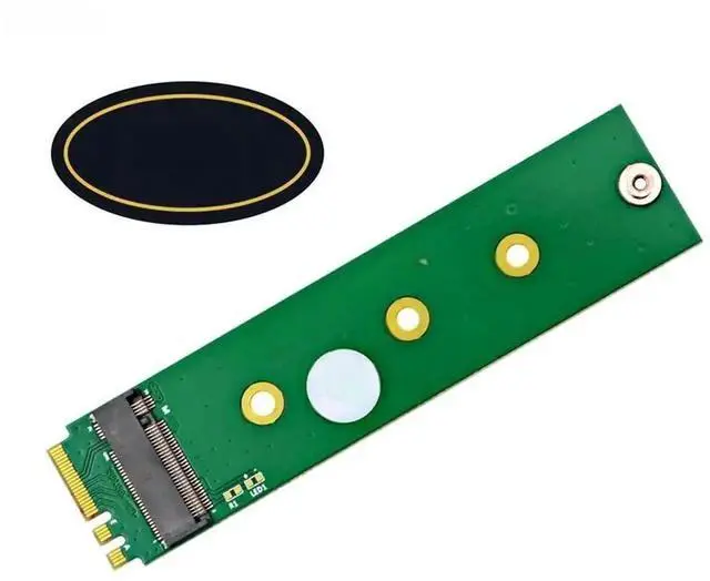 Main image of WRIARICH M.2 NGFF A+E Key to M Key NVMe SSD Adapter Card, M.2 WiFi Slot to NVMe M.2 SSD Riser Board, Supports 2230/2242/2260/2280 SSD
