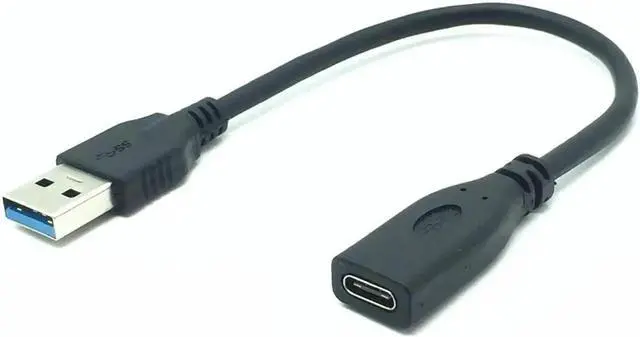 Main image of WRIARICH 0.2M USB3.0 Type-A Male to USB3.1 Type-C Female Short Extension Cable