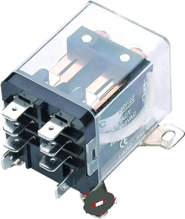 Main image of WRIARICH JQX-30F/2Z 30A High Current Power Relay & LJQX-40F-2Z 40A Relay, 8 Pin 2NO+2NC DPDT, Coil Optional DC12V/DC24V/AC220V