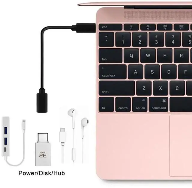 Alt view image 5 of 7 - WRIARICH 0.6M Nylon Braided USB C Extension Cable, USB 3.1 Gen2 10Gbps Type-C Male to Female Extender Cord, PD Fast Charging & High Speed Data Sync for Phones Laptops Docking Station
