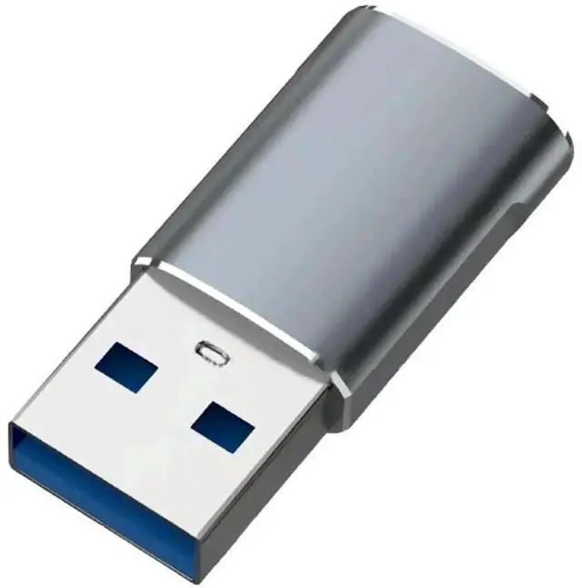 Alt view image 2 of 3 - WRIARICH USB 3.0 Type-C Female to USB-A Male Adapter, Fast Charging & High Speed Data Transfer Converter for PC, Phones and Laptops