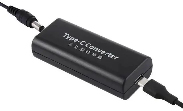 Main image of WRIARICH 30cm DC 5.5×2.1mm Female to USB-C Female Power Conversion Cable, Barrel Jack to Type-C Female Adapter Cord for Power Supply Conversion