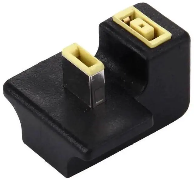 Alt view image 2 of 4 - WRIARICH 1st Gen Big Square Female to Male Laptop DC Power Adapter Connector Plug