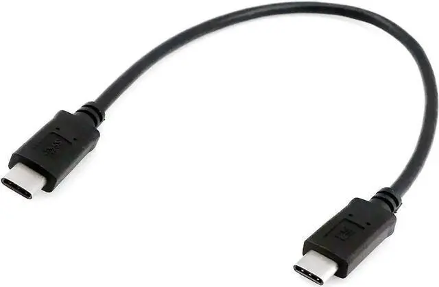 Alt view image 5 of 6 - WRIARICH 0.3M USB C Male to Male Extension Cable, Type-C Male to Male Extender Cord for Laptop, Phone, Tablet and External Hard Drives
