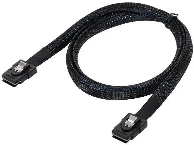 Alt view image 7 of 7 - WRIARICH 70cm SFF-8087 Male to Male Internal Mini SAS Cable, 36Pin 6Gbps Server RAID Data Wire for PCIe RAID Controller, Storage Backplane and NAS Multi-Disk Array