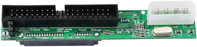 Alt view image 3 of 7 - WRIARICH SATA Female to 40Pin Male 3.5 IDE Adapter Converter, PATA IDE to SATA Bridge Card for Connecting 3.5 Inch IDE HDD to SATA Motherboard Interface on Desktop PC
