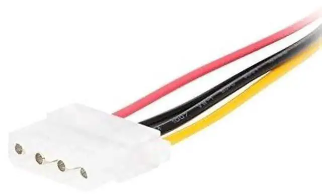 Alt view image 5 of 5 - WRIARICH 3 Pack 7 Inch SATA 15Pin Male to LP4 Molex 4Pin Female Power Adapter Cable
