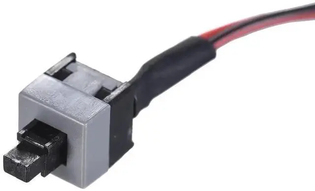 Alt view image 5 of 6 - WRIARICH 3 Pack ATX PC Power Switch Cable 2 Pin SW On/Off Push Button Cord 50CM Desktop Computer Power Wire