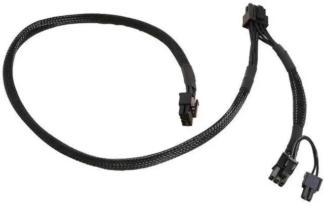 Alt view image 6 of 6 - WRIARICH 60+20CM Sleeved PCIe Dual 8Pin (6+2Pin) GPU Power Cable for Antec EAG 550W/650W/750W PRO