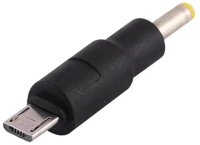 Alt view image 2 of 4 - WRIARICH 10 Pack Micro USB Female to 4.0x1.7mm DC Male Power Plug Adapter Connectors