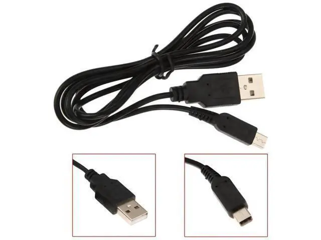 Alt view image 2 of 3 - WRIARICH 1.2M USB Charger Cable Replacement Power Cord for Nintendo 3DS, NDSI, Universal Game Console Charging Cable Accessories
