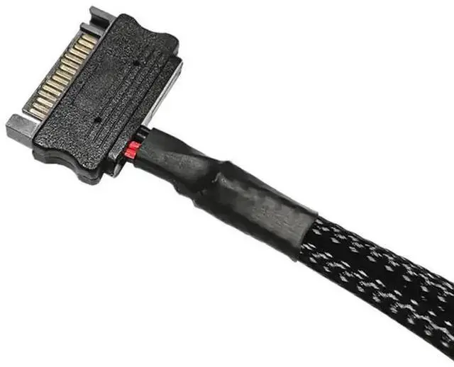 Alt view image 6 of 6 - WRIARICH SATA to 3/4 Pin Fan Power Adapter Cable, PC Cooling Fan Extension Splitter Cord