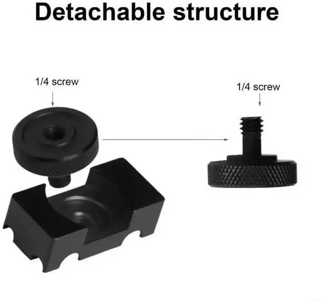 Alt view image 2 of 3 - WRIARICH Universal Camera Cable Lock Clamp, DSLR HDMI & USB Wire Fixing Clip for Photography Camera External Monitor