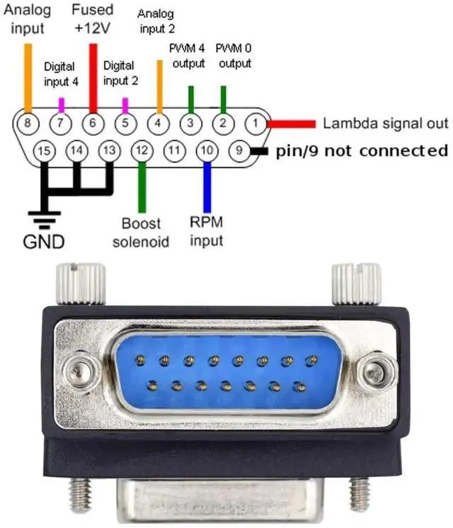 Alt view image 4 of 6 - WRIARICH 90 Degree Down Angled DB15 Male to Female D-SUB Coupler, 15Pin RS232 Serial Right Angle Extension Adapter