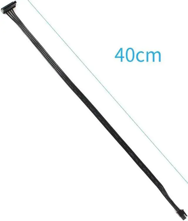 Alt view image 2 of 5 - WRIARICH 40cm Type 1 Mini 4 Pin to SATA Power Cable, Mini 4P to Single SATA SSD Power Supply Cord for Lenovo M410 M415 M425 B415 M610 M710 M4200R Motherboards