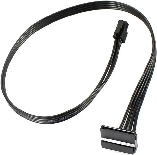Alt view image 5 of 5 - WRIARICH 40cm Type 1 Mini 4 Pin to SATA Power Cable, Mini 4P to Single SATA SSD Power Supply Cord for Lenovo M410 M415 M425 B415 M610 M710 M4200R Motherboards
