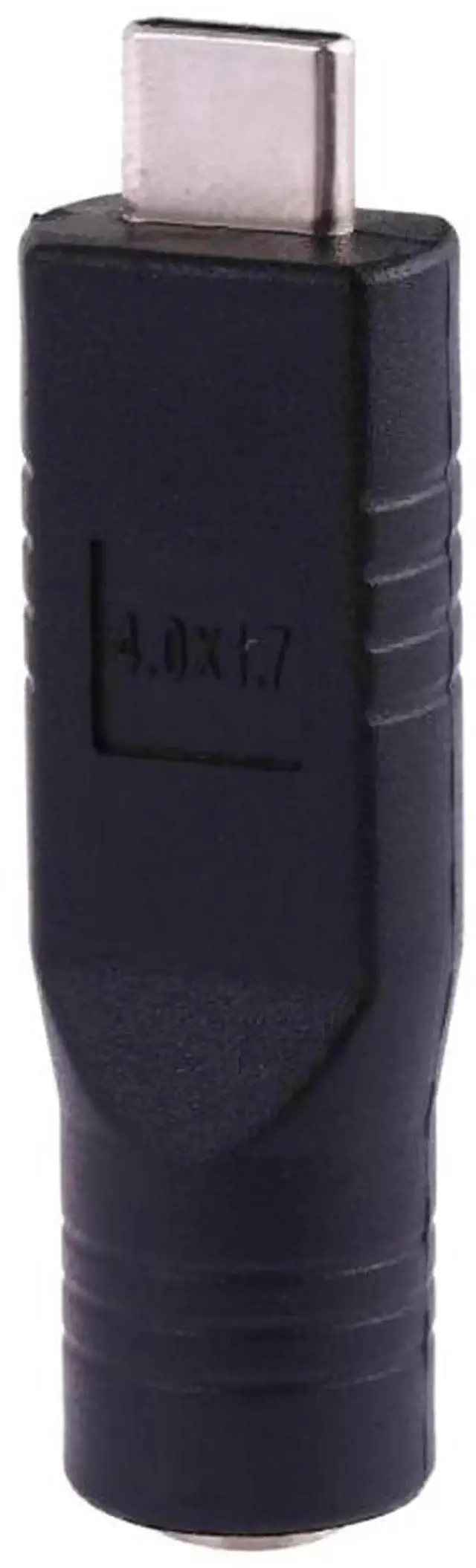 Alt view image 4 of 4 - WRIARICH 4.0×1.7mm DC Female to USB-C Male Power Plug Adapter Connector