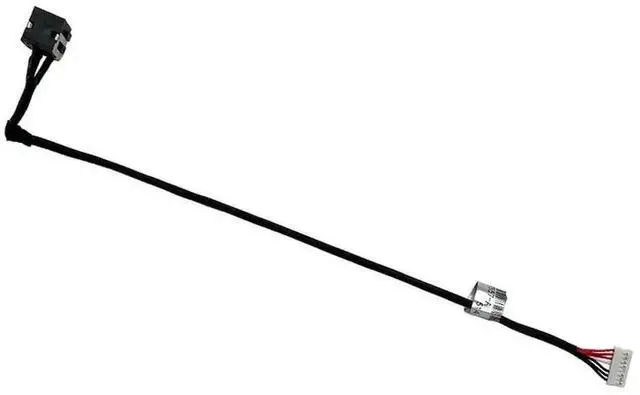Alt view image 2 of 3 - WRIARICH Laptop DC Power Jack with Cable Harness, Compatible with Dell Inspiron 15 7000 5577 5576 7557 7559 P57F P57F003, PN 0Y44M8
