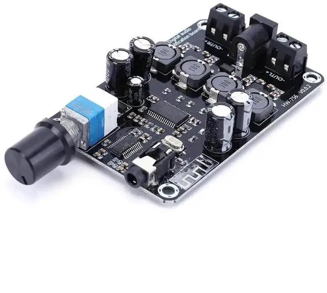 Alt view image 2 of 3 - WRIARICH TPA3118D2 Bluetooth 5.0 Digital Amplifier Board, 50W+50W Dual Channel Amp Module, DC 12-24V Input
