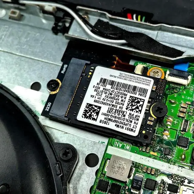 Alt view image 2 of 3 - WRIARICH M.2 A+E to M Key NVMe SSD Riser Card, PCIe 4.0 M.2 NGFF Adapter Converter with Mount Bracket, Supports 2230/2242/2260/2280 M-Key NVMe SSD for Desktop Mini PC