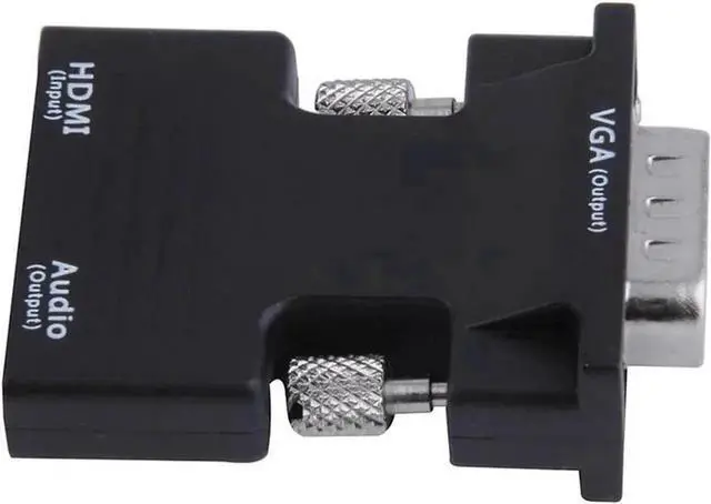 Alt view image 3 of 4 - WRIARICH Active 1080P HDMI Female to VGA Male Converter Dongle with 3.5mm Stereo Audio Jack, Portable HDMI to VGA Adapter for Laptop PC PS3 Xbox STB Blu-ray DVD TV Stick
