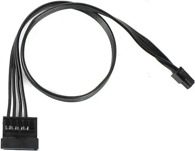 Main image of WRIARICH 40cm Type3 Mini 4 Pin to 2 SATA Power Cable, ATX Mini 4P to Dual SATA SSD Power Cord Compatible with Lenovo M410 M415 M425 B415 M610 M710 M4200R Motherboard