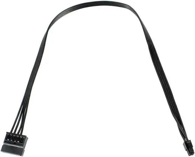 Alt view image 4 of 6 - WRIARICH 40cm Type3 Mini 4 Pin to 2 SATA Power Cable, ATX Mini 4P to Dual SATA SSD Power Cord Compatible with Lenovo M410 M415 M425 B415 M610 M710 M4200R Motherboard