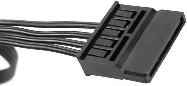 Alt view image 6 of 6 - WRIARICH 40cm Type3 Mini 4 Pin to 2 SATA Power Cable, ATX Mini 4P to Dual SATA SSD Power Cord Compatible with Lenovo M410 M415 M425 B415 M610 M710 M4200R Motherboard